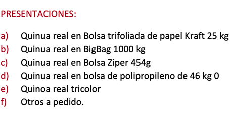 Quinua Real Negra en Grano Orgánico