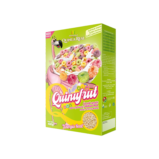 Cereal extruido Quinufrut 400g